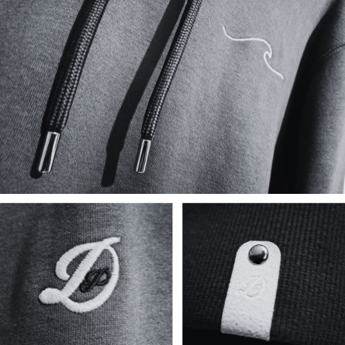 Drift Point Classic Wave Hoodie