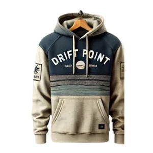 Drift Point Midnight Tide Hoodie