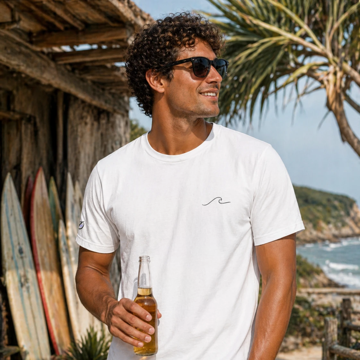Palm Surf T Shirt