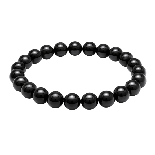 Black Agate Gemstone Bracelet