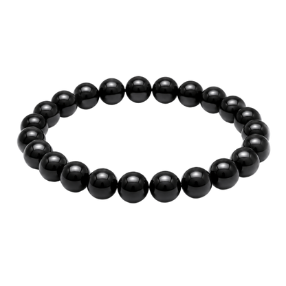 Black Agate Gemstone Bracelet