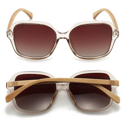 Soek Scarlett Champagne Brown Gradient Lens l Maple Arms