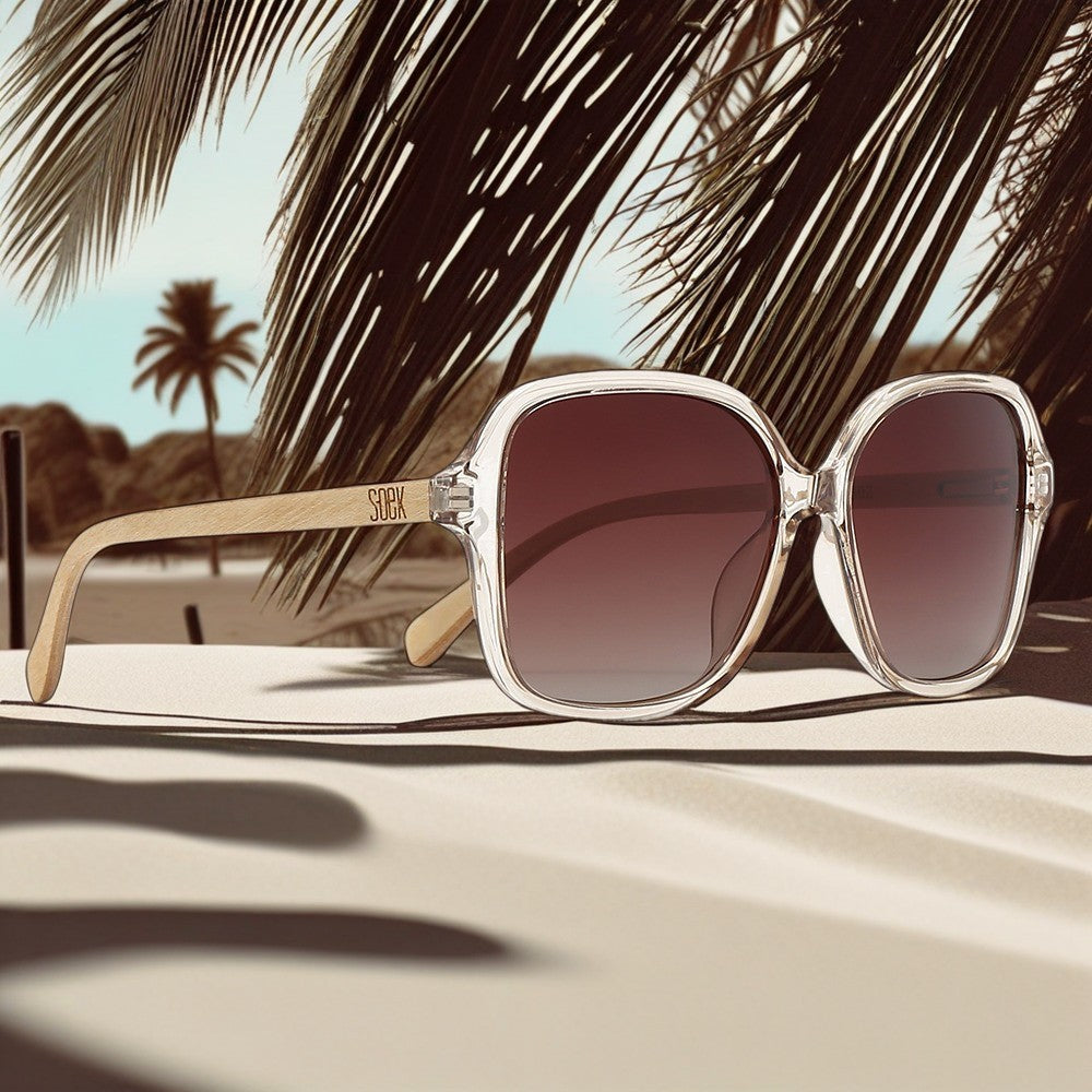Soek Scarlett Champagne Brown Gradient Lens l Maple Arms