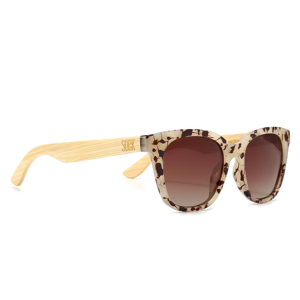 Soek Lila Grace Ivory Tortoise l Brown Lens l White Maple Arms