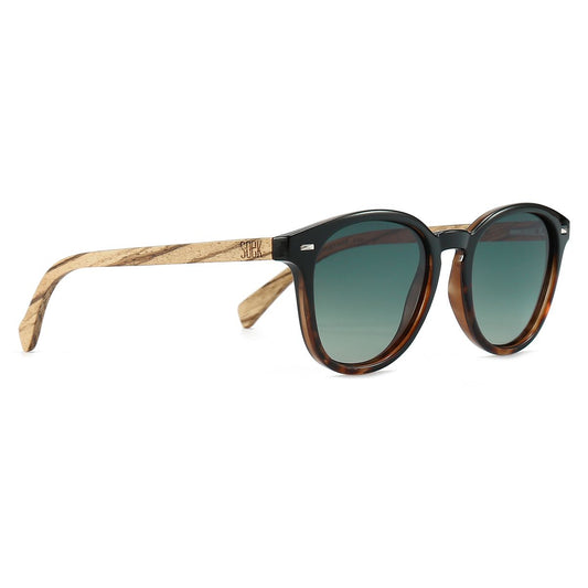 Soek Taine Black Tort Sunglasses