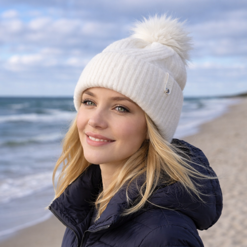 Drift Point Winter Crest Beanie